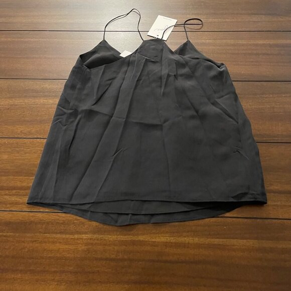 NWT Joie Women's Nahlah B Cami in Black Size XXS 100% Silk - Picture 3 of 9